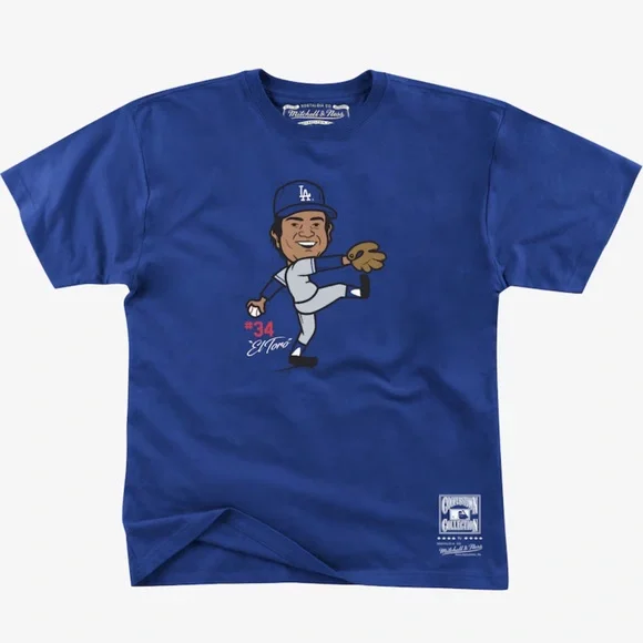 Mitchell & Ness | Shirts | Mitchell Ness Royal Blue Baseball